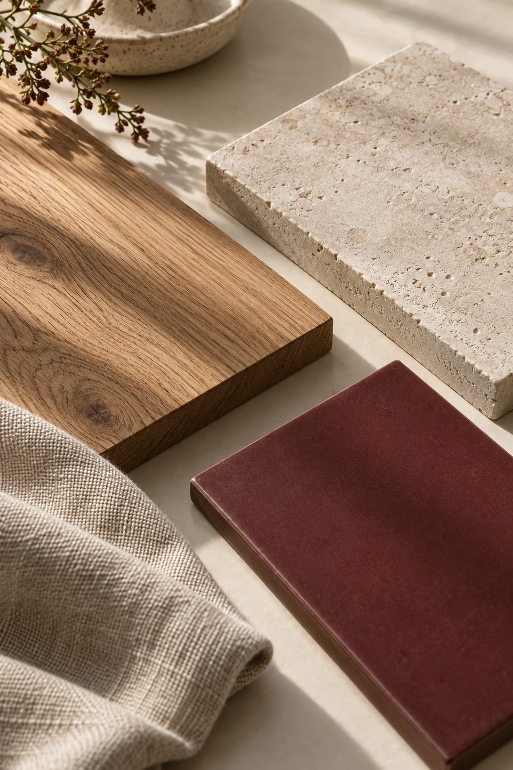 Illustration for: Four questions to ask about a material sample.