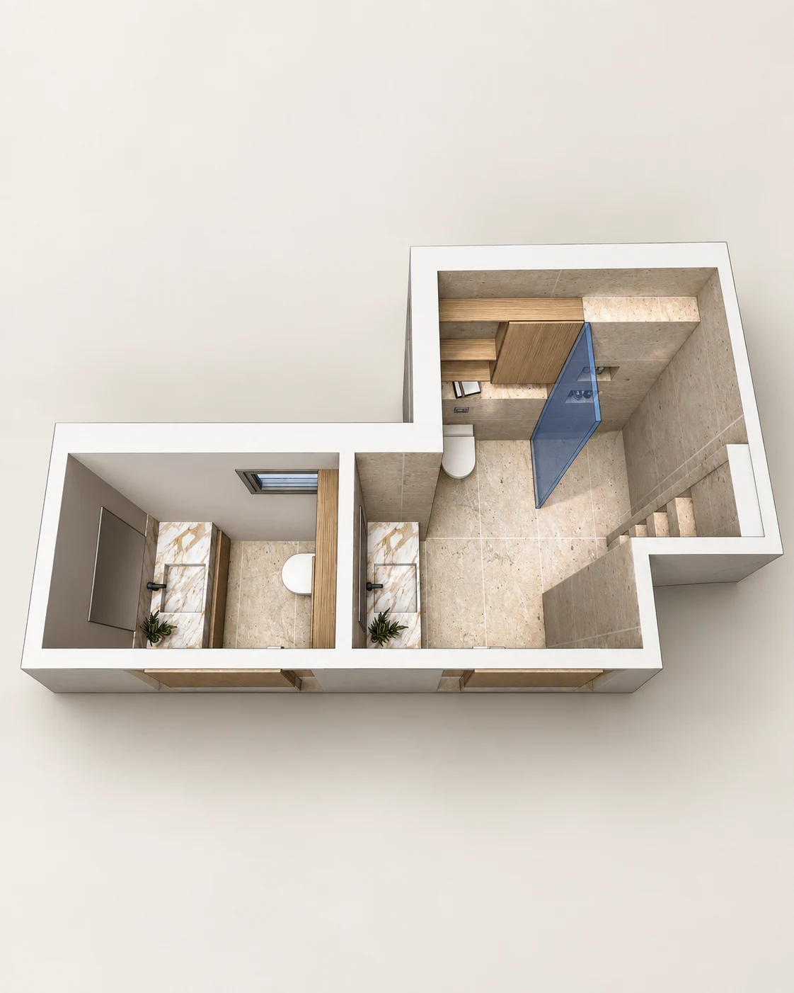 Second bathroom visualisation
